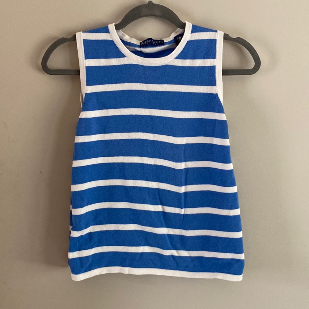 stripped tank top